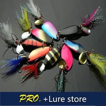 

Free shipping 4cm 8g super quality spoon baits with treble hooks for ice fishing colorfull metal lure spoon baits spinner bait