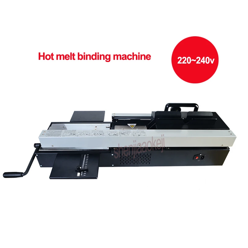 Hot Glue Binding Machine Desktop Perfect Paper Thermal Binder Electric  Metal Book Maquina De Encuadernar Encuadernadora Sk5000 - Binding Machine -  AliExpress