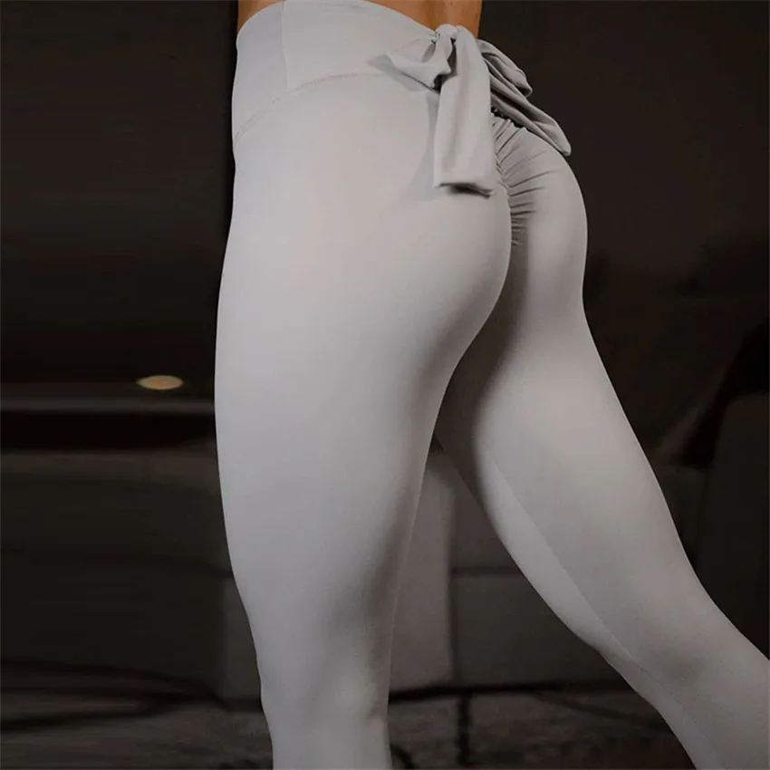 Модные готические сексуальные штаны, леггинсы с эффектом пуш-ап для фитнеса, тренировки, высокая талия, для пробежек, женские джеггинсы, леггинсы в стиле панк - Цвет: gray