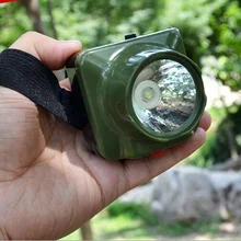 Мини большой диапазон перезаряжаемый светодиодный светильник лампа 1 Вт фокус на большой дальности охота и рыбалка головной светильник s Мощная Вспышка светильник