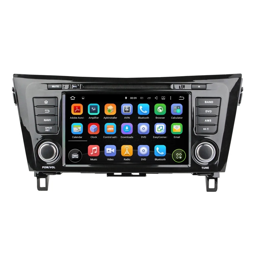 Best KLYDE 8" 2 Din 8 Core Android 8.0 For NISSAN QashQai/X-Trail 2014 Car Radio 2+16GB 4+32GB 4+64GB Multimedia Player Audio Stereo 1