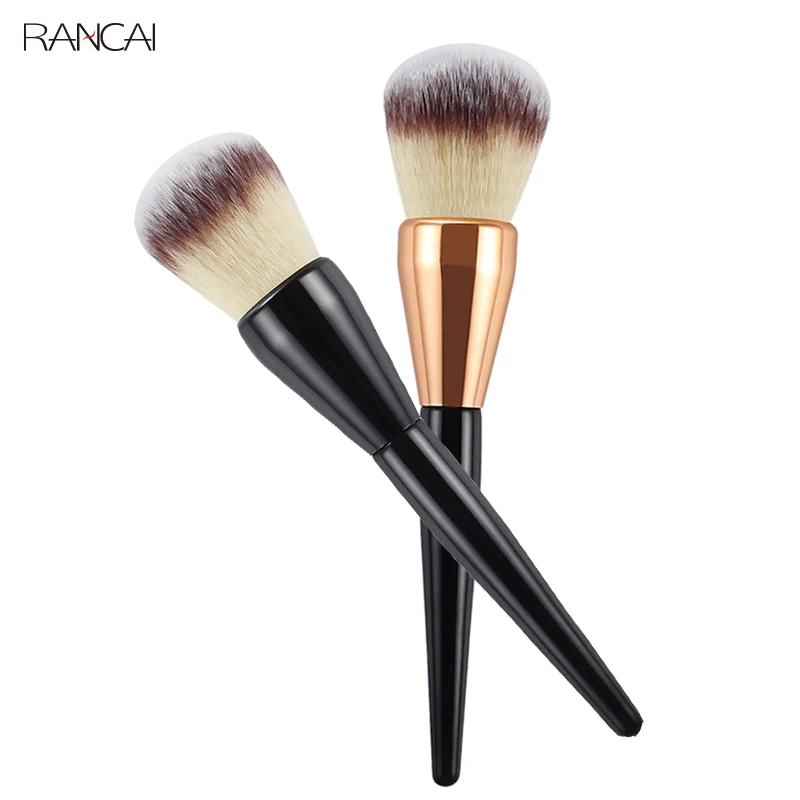 

RANCAI 1pcs Very Big Beauty Powder Brush Makeup Brushes Blush Foundation Round Make Up Large Cosmetics Tools Soft Face Makeup