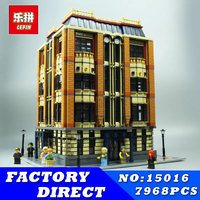 

LEPIN 15016 7968Pcs Genuine MOC Creative Creators Series The Apple University Set Building Blocks Bricks Education Children Toys