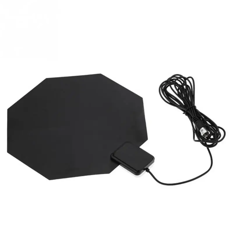 Indoor TV Antenna Long Range 450 860MHz Amplified HD 1080p Flat Home
