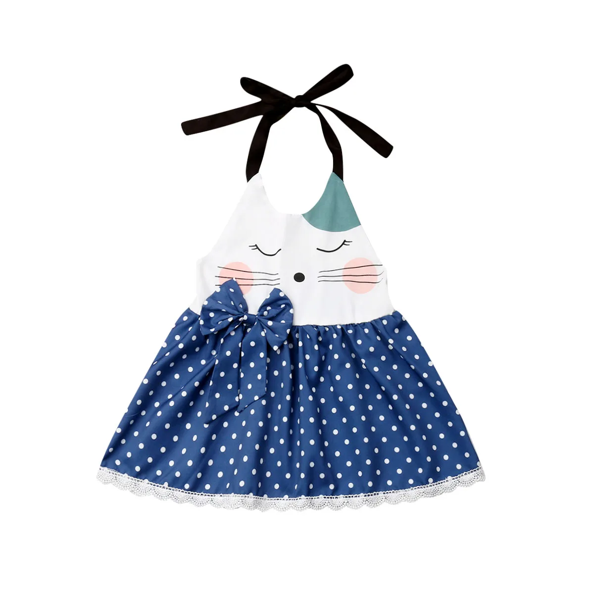 

New Toddler Baby Girl Kids Floral Animal Dress Summer Sundress Dress Clothes 1-5Y