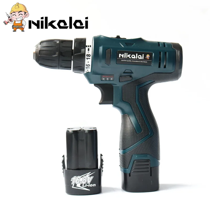 Аккумуляторная отвертка с литиевой батареей 16 8 в screwdriver drill electric screwdriver drillcordless | Отзывы и видеообзор