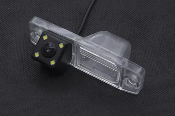 

4LED CCD Night Vision Car Rear view Camera For Hyundai Sonata Accent Elantra Tucson Veracruz Terracan Kia Sportage R 2011 Car