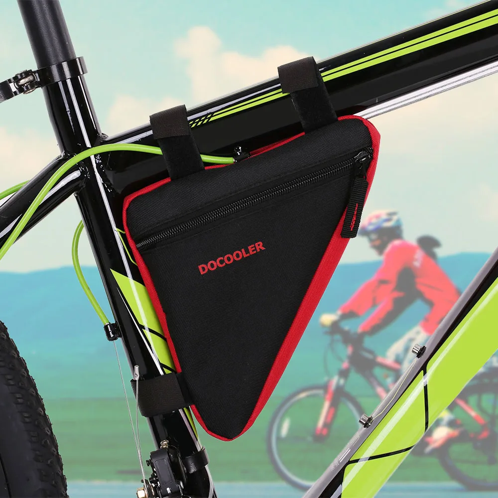 Excellent Outdoor Bags Triangle Cycling Bike Bicycle Front Saddle Tube Frame Pouch Bag Holder Outdoor Bag case storage 15