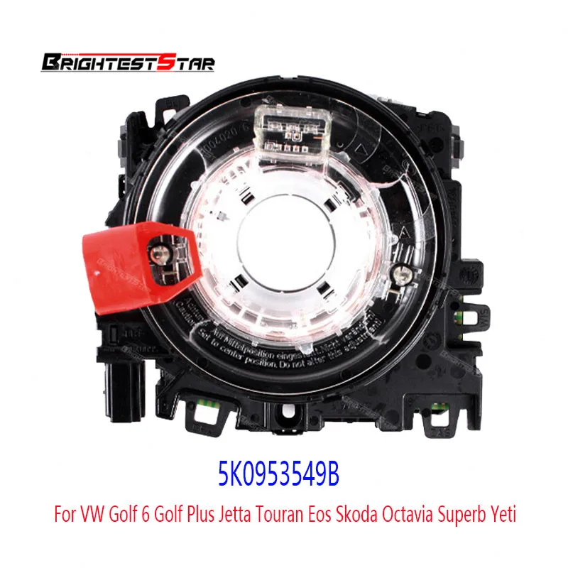

5K0953549B Multifunction Steering Wheel Module Control Unit For VW Golf 6 Golf Plus Jetta Touran Eos Skoda Octavia Superb Yeti