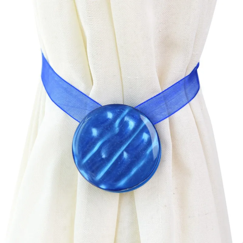 

1pc Round Curtain Buckle Curtain Decorative Accessories Holdbacks For Home Decor & Living Room Decor