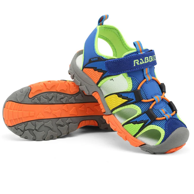 preço Sapatos meninos Sandálias de Verão Novo Estilo Crianças Meninos Moda Cut outs Sandálias Crianças Apartamentos Casuais Malha Respirável Sandálias de Chuva