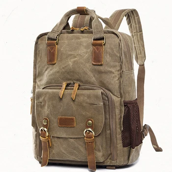 

Roadfisher Large Capacity Wearproof Camera Bag Nylon Case Waterproof Travel Photography Video Backpack Rucksack For DSLR SLR
