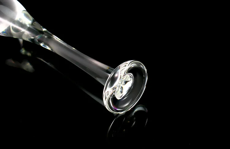 Flower Glass Dildo Anal Toys Adult Crystal Female Sex Products Pyrex Crystal Dildo Glass Dildos Crystal Female Sex Products