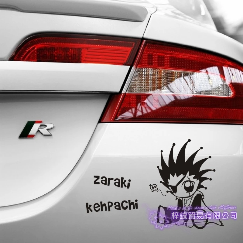 BLEACH Kenpachi Zaraki Автомобильная Наклейка на стену наклейка с героями мультфильмов