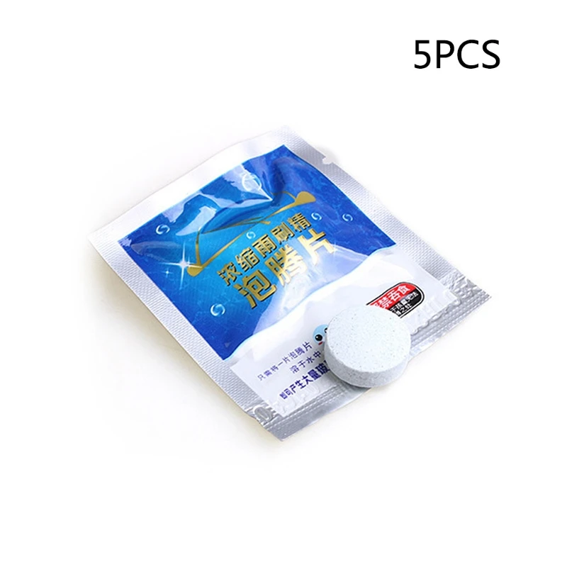 

1 Set / 5 Pcs High Quality Concentrate Auto Car Windshield Glass Washer Window Cleaner Effervescent Tablets Solid