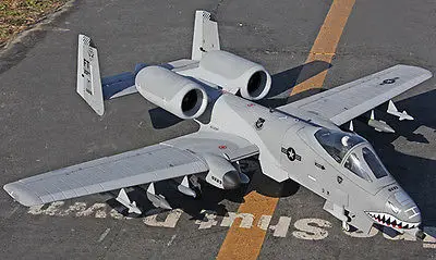 

Scale Skyflight EPS Twin 70MM EDF A10 Warthog KIT RC Plane Model W/O Motor Servos ESC Battery TH03089