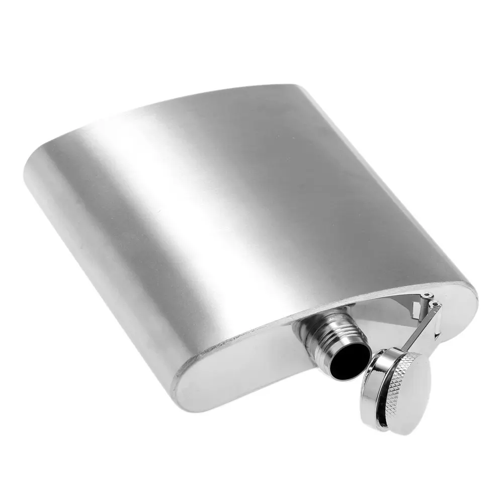 HOT 7oz Stainless Steel Alcohol Drink Liquor Hip Flask Pocket Classic