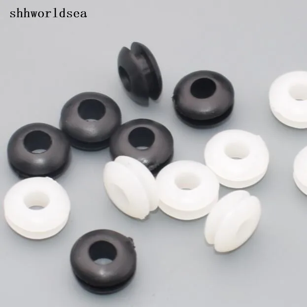 Shhworldsea 1000 шт. для очень больших и больших стандартных внутренним диаметром 18 мм белый втулки резиновые кольца