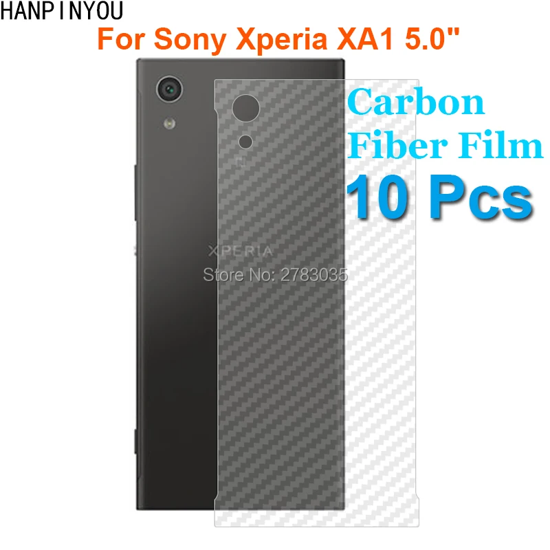 10 шт./лот для Sony Xperia XA1 / Dual 5 0 дюйма прочная 3D Защитная пленка экрана из углеродного