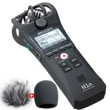 ZOOM H1N Handy recorder Цифровая камера аудио рекордер стерео микрофон для интервью SLR Запись микрофон ручка с подарками