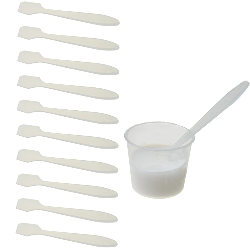 

10 Pcs / Lot Plastic Facial Face Mask Stick DIY Cream Mixing Spatulas Spoon Makeup Cosmetic Tools