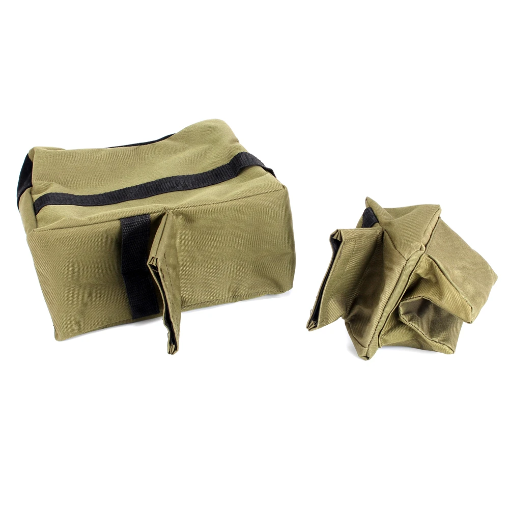 ohhunt Front and Rear Shooting Rest Bag Set Portable 600D Oxford Hunting Accessories Black Army Green Camouflage (6)