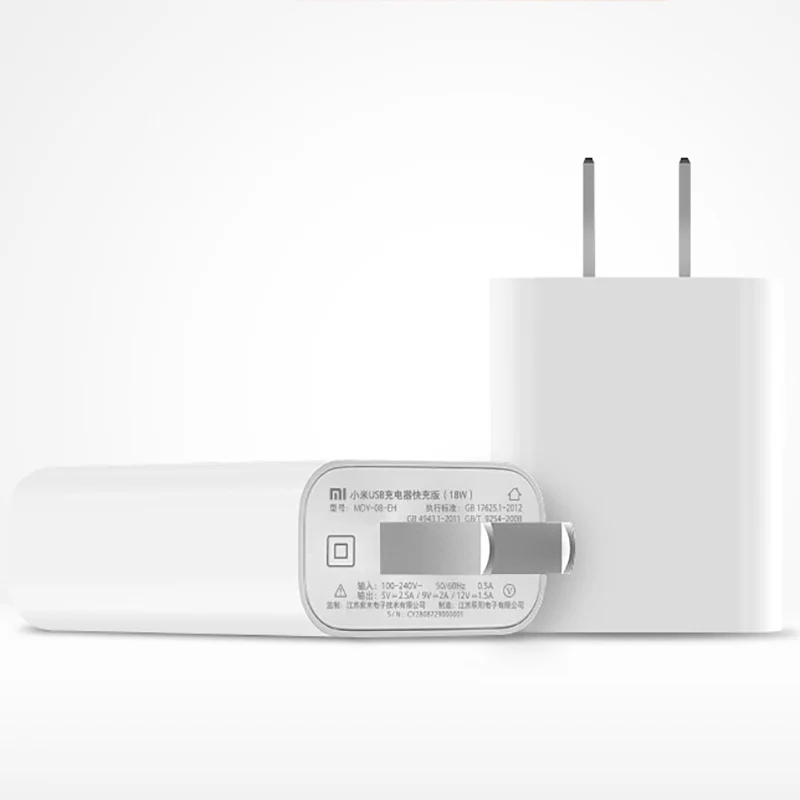 Оригинальный адаптер зарядного устройства для телефона xiaomi QC3.0 18 Вт 5 В/2 5a 9 А 12 В/1