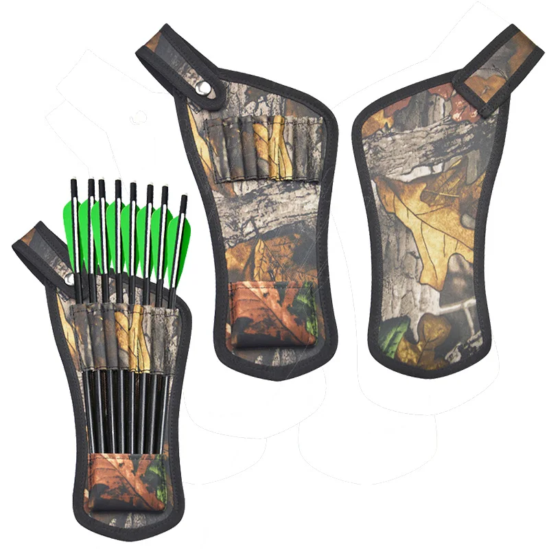 1pc Archery Arrow Quiver Use for Cross Arrow Camo Arrow Holder Hunting