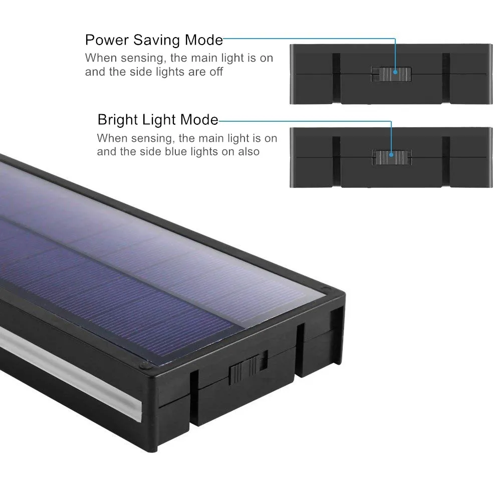 144-LED-Solar-Motion-Sensor-Garden-Security-Lamp-Outdoor-Waterproof-Wall-Porch-Lights-with-Blue-Side (2)