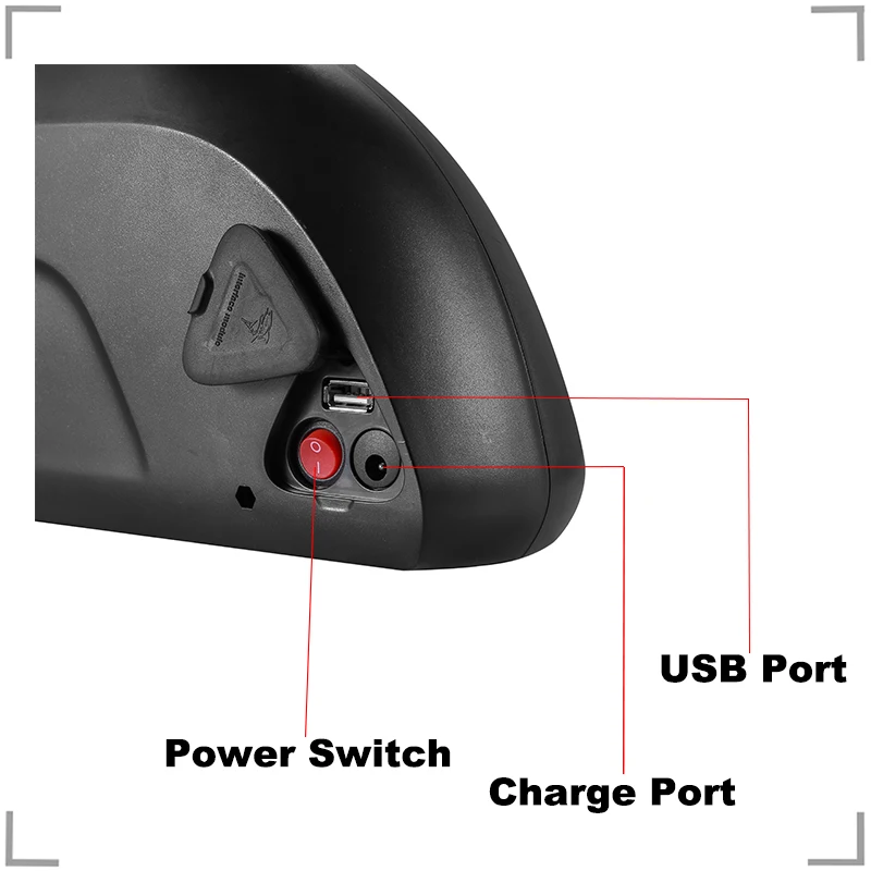 Clearance 48V 13Ah 15Ah 17Ah Down Tube electric bike battery for Panasonic Samsung LG 18650 48V lithium batter for Bafang 250W-1000W motor 21