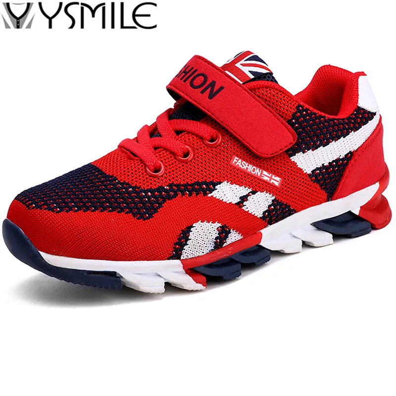 

2019 Trend Non-slip Thick Sole Soft Kids Sneakers Boys Running Shoes Footwear Zapatos Children Sports Outdoor Boy Walking Shoes