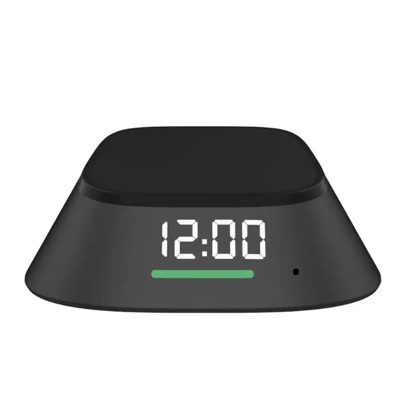 

5W/7.5W/10W Fast Charging Stand Portable Wireless Phone Charging Station Digital Clock Phone Charger for iPhone Samsung Xiaomi