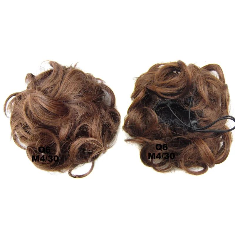 Jeedou Synthetic Curly Hair Chignon Bun Pad Rubber Band 60g Chic and Trendy Hottest Hair Trends Hairpieces Jeedou Synthetic Curly Hair Chignon Bun Pad Rubber Band 60g Chic and Trendy Hottest Hair Trends Hairpieces