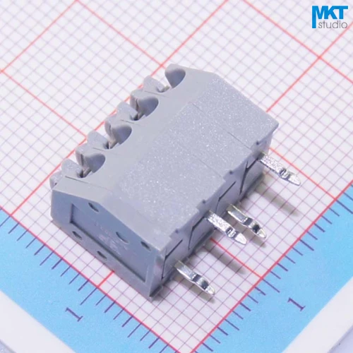 100 шт 4P b тип 3 50 мм Шаг пружинный зажим PCB Безвинтовой клеммный блок|screwless terminal