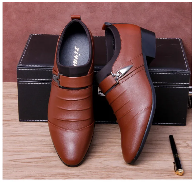 Для мужчин; кожаные туфли мужские версии английский тренд черный в деловом стиле мужские туфли летние полые кожаной обуви повседневные