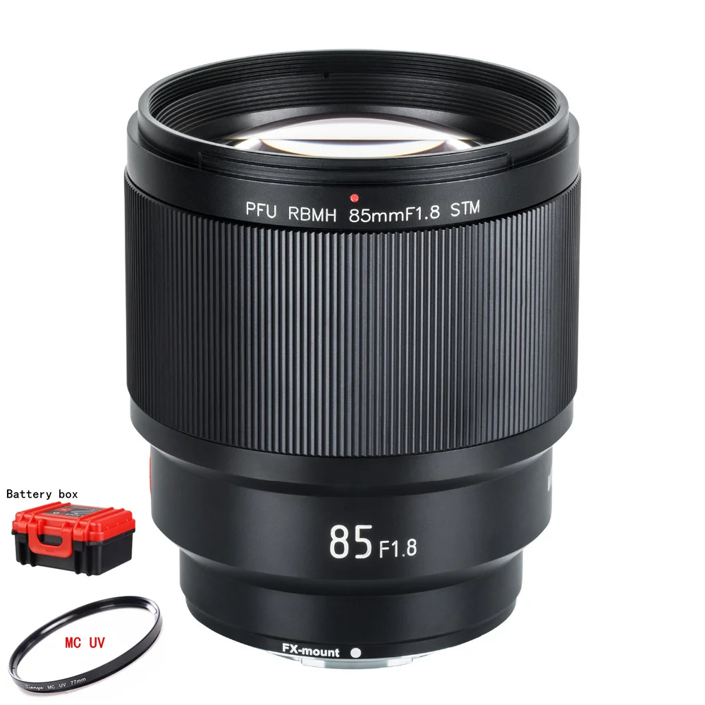 US $399.00 VILTROX 85mm F18 STM Auto Focus Fixed Focus Lens F18 Lens For Camera Fujifilm XMount XT3 XH1 X20 XT30 XT20 XT100 XPro2