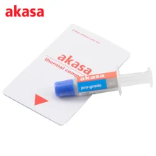 Akasa AK-460 Termicamente Tecnologia Graxa Térmica do Dissipador de Calor Do Dissipador de Calor Composto de Silicone para CPU Cooler de Resfriamento do Dissipador de Calor Pasta