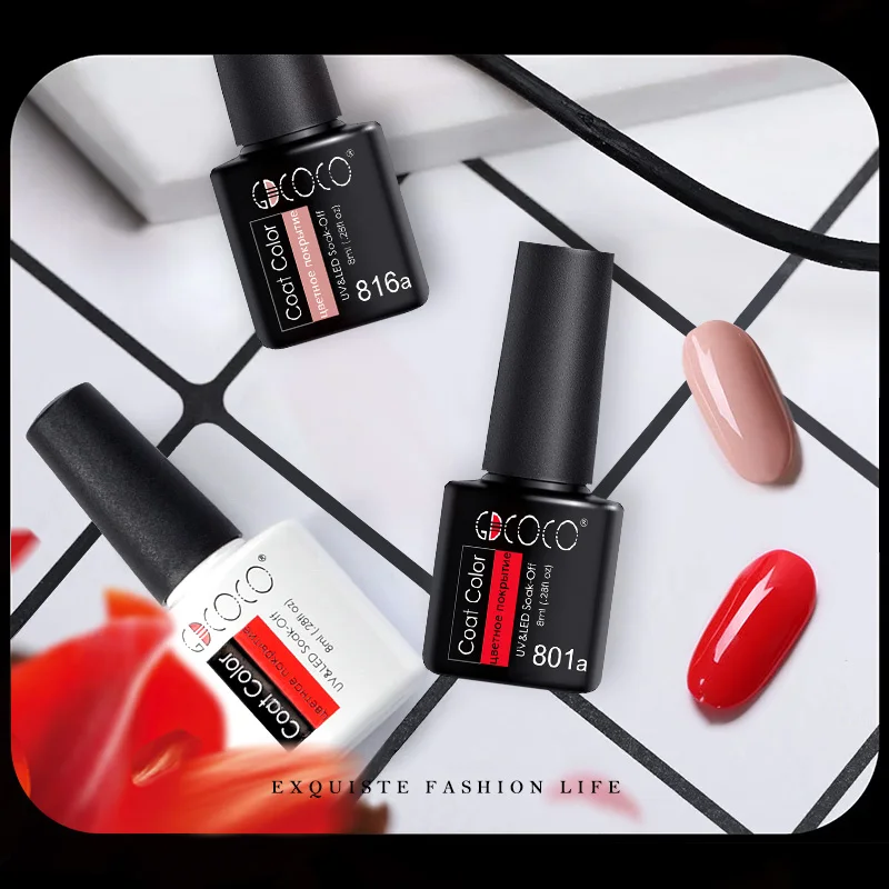 86102 Gdcoco 2019 New Arrival Primer Gel Varnish Soak Off Uv Led Gel