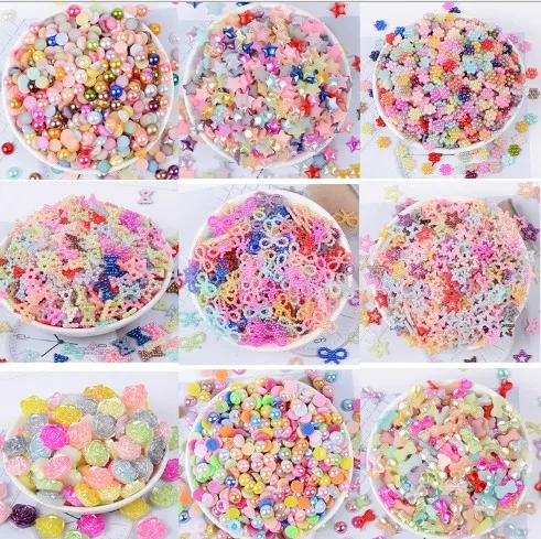 

10pcs/lot flatback resin Imitation Pearl accessaries resin cabochons accessaries resin cartoon