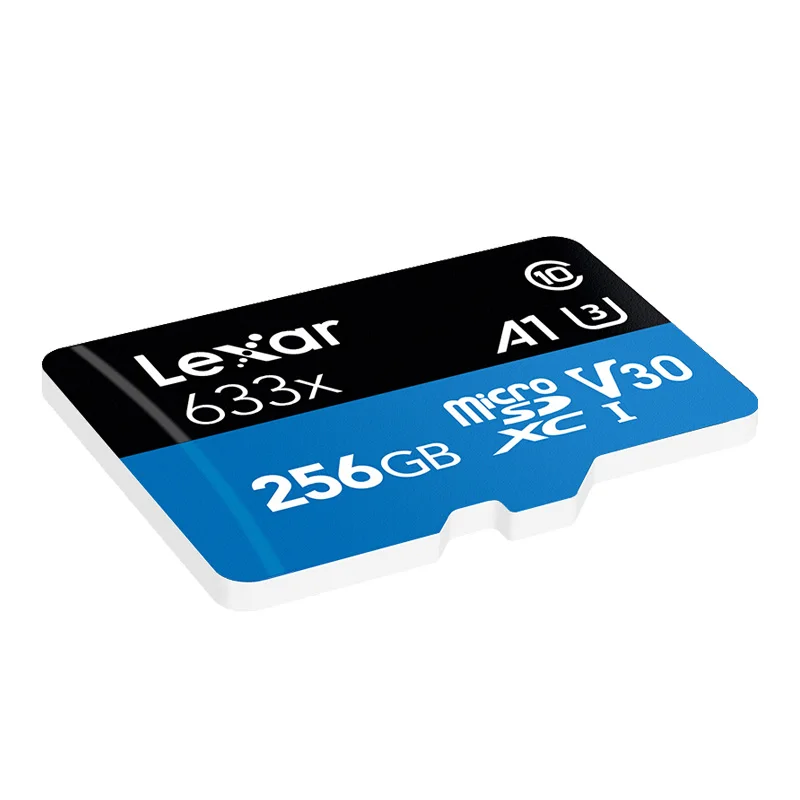 Lexar 95MB s micro sd card 633x 256GB car microsd cards SDHC Class 10 Memory TF 4