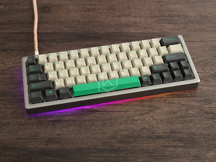 Case de Alumínio Anodizado para Xd60 Personalizado Teclado Acrílico Painéis Difusor Gh60 Xd60 Suporte Rotativo Xd64 60% - Imagem 3