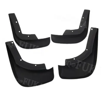 

4Pcs High Grade ABS Splash Mudguard Splash Guards Fender MudFlaps Mud Flap Fit For Volvo C60 2014 2015 2016 2017 Car Stlying