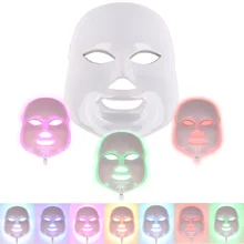 Elecool 7 цветов US Plug Light микротоковая, для лица маска светодиодный светодиодная маска для лица терапия красоты машина омоложение маска для лица