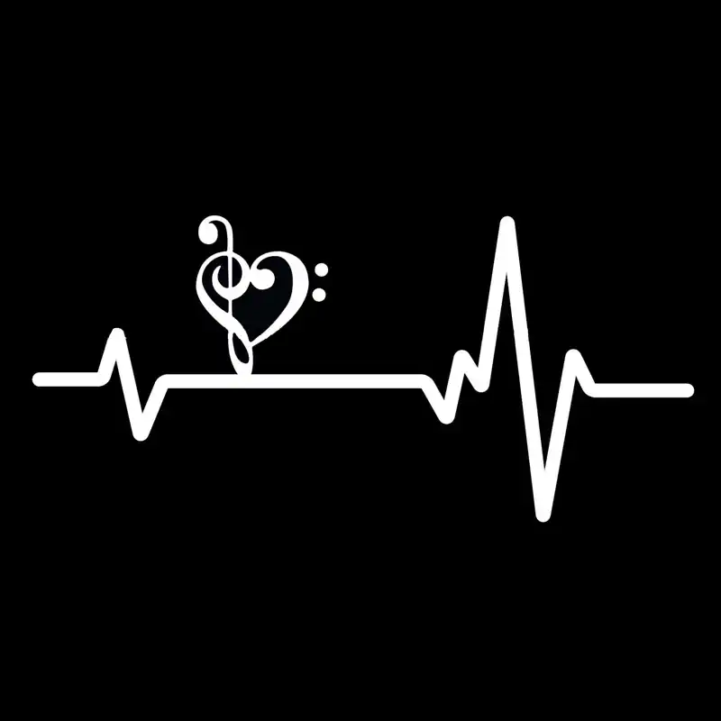 Car stickers in your desired colour Frankfurt Heart Pulse Town City Sticker Love