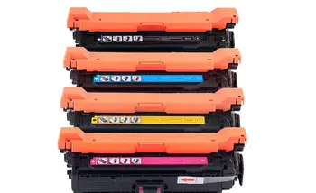 

4pcs new compatible laser Toner cartridge CE250A CE251A CE252A CE253A 504A for hp CP3525n/3525dn/3525x/CM3530 MFP/CM3530fs KCMY