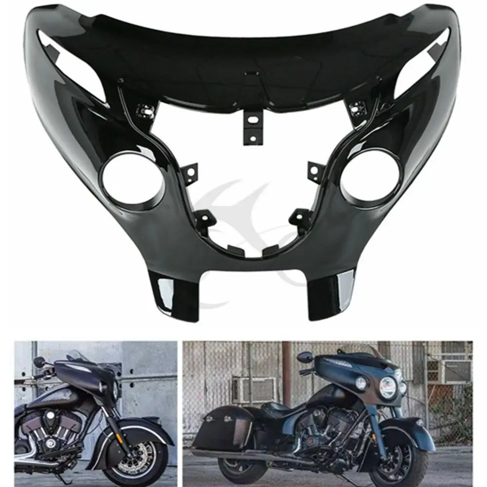 Передний Внешний обтекатель для индийского Chieftain- Limited- Roadmaster 15-18 темный конь