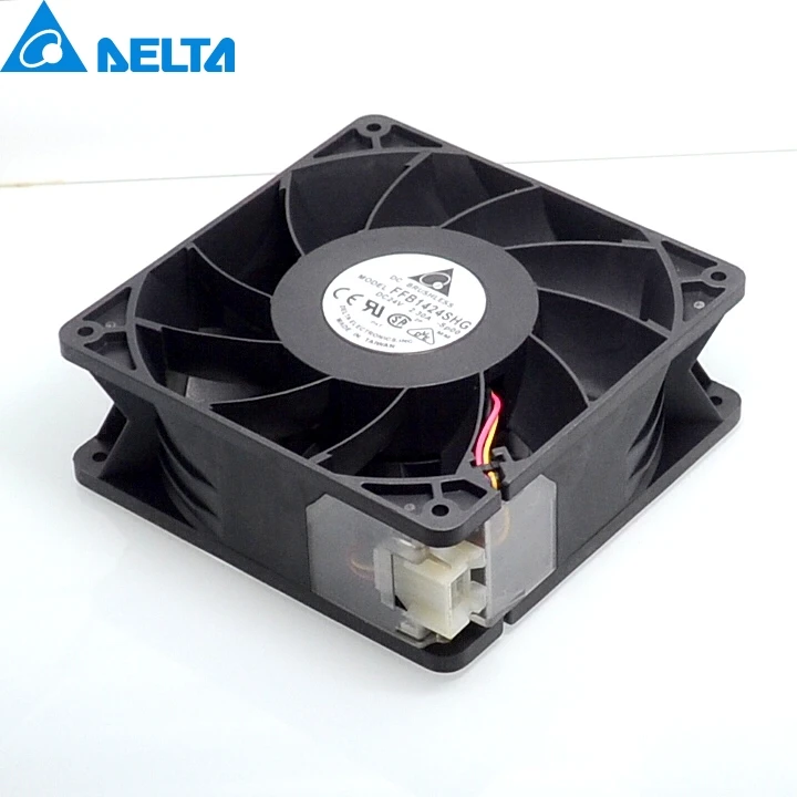 Delta 14050 24V2. 3A FFB1424SHG супер ветер 14 см двойной шарикоподшипник Вентилятор охлаждения 140*140*50 мм