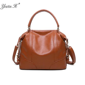 

2018 New Arrival Fashion Genuine Leather Woman Handbags Top-Handle Shell Bags Totes Vintage Bag For Women Shoulder Bags M7045
