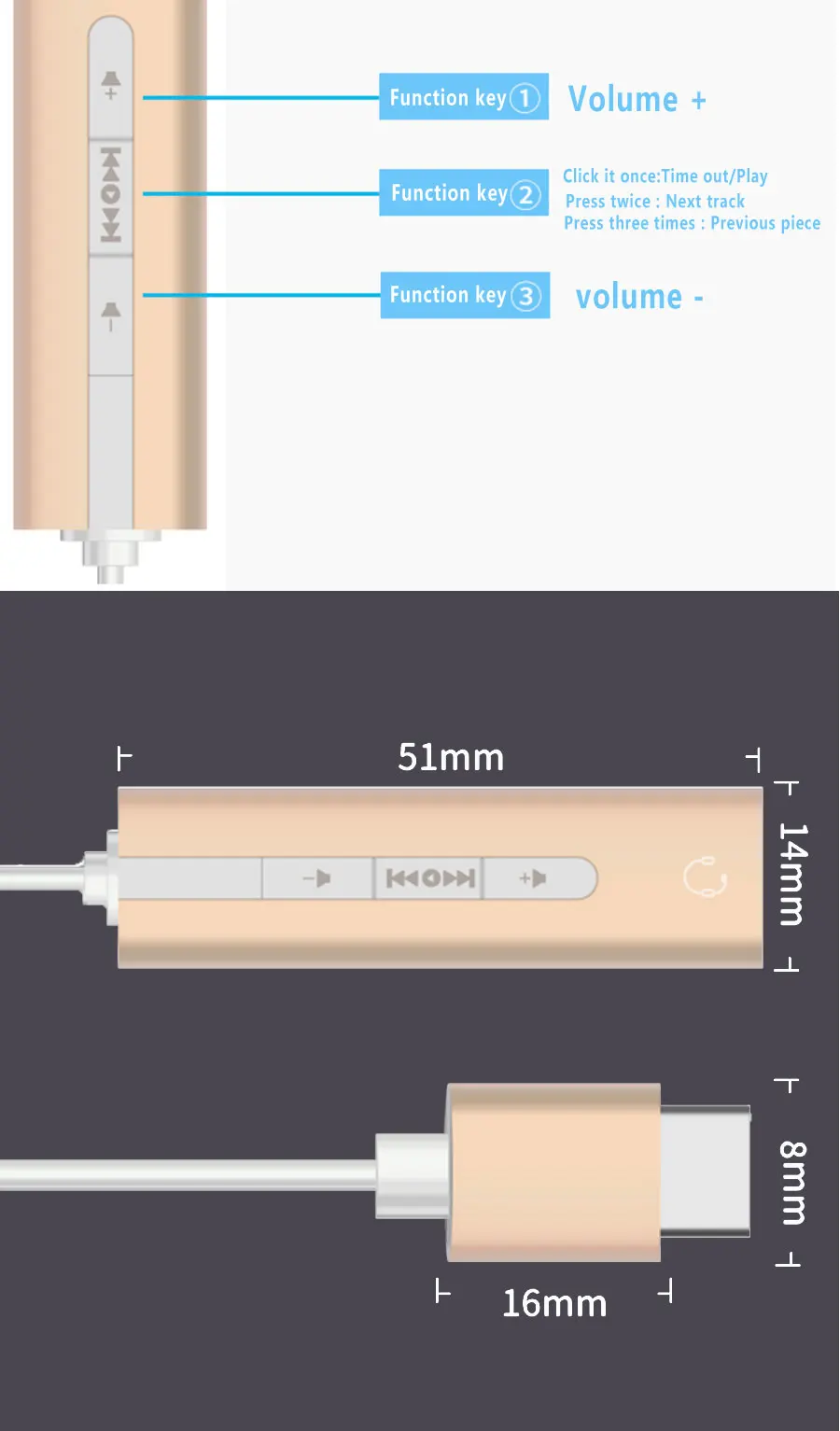 2,1 Все 2 в 1 внешний тип C Usb Звуковая карта для USB C устройств 3,5 мм аудио разъем для наушников микрофонный адаптер для компьютера мобильного телефона