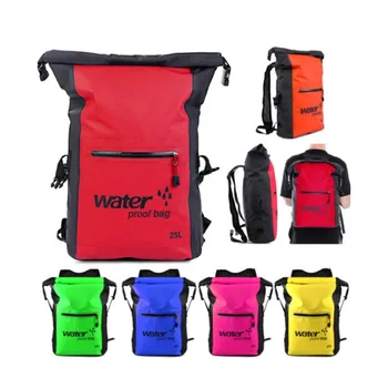 

Fashionable Design 25L Men Women Waterproof Outdoor Travel Sports Swimming Backpack Ultra Lightweight PVC Backpack